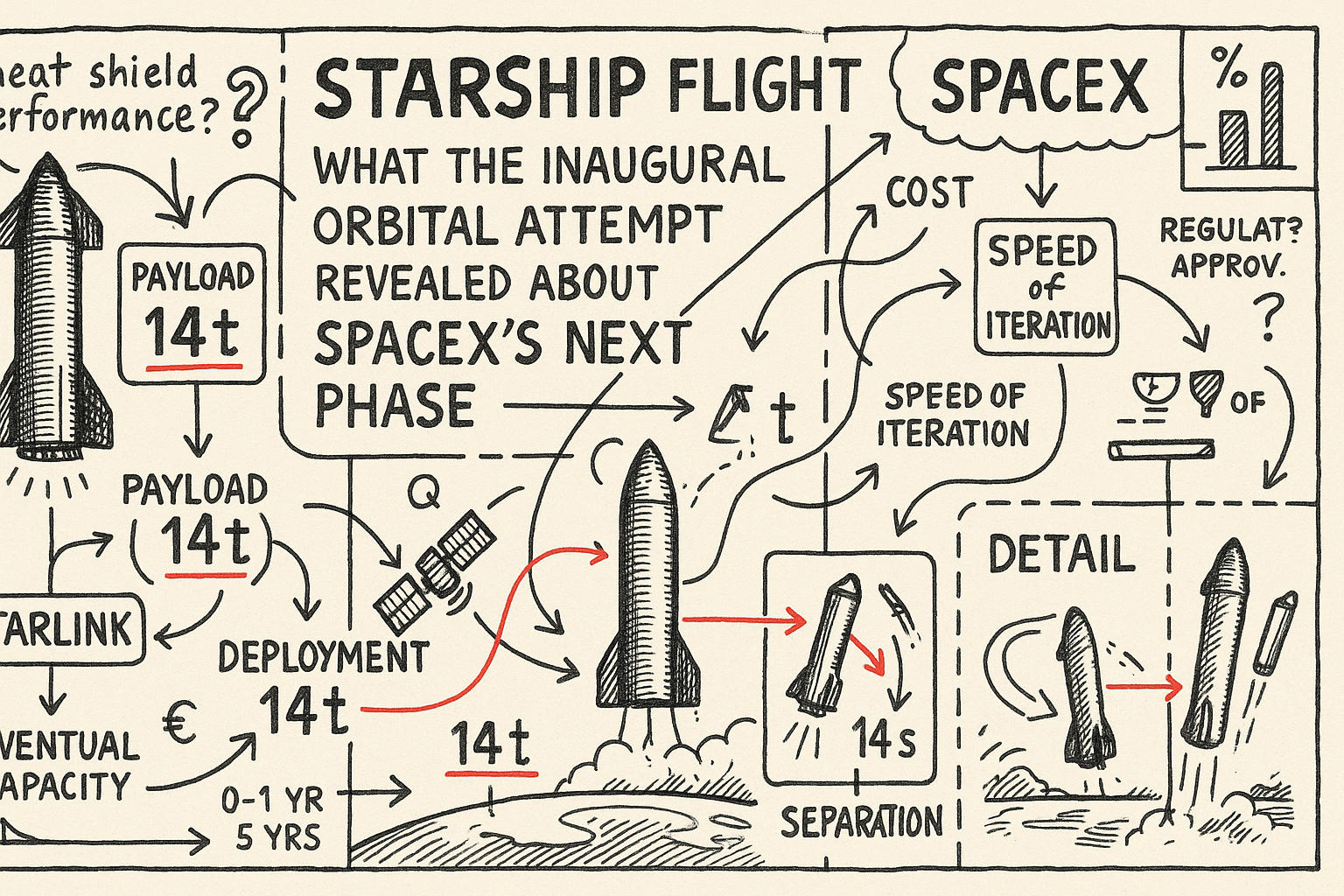 Starship Flight 14: What the Inaugural Orbital Attempt Revealed About SpaceX’s Next Phase