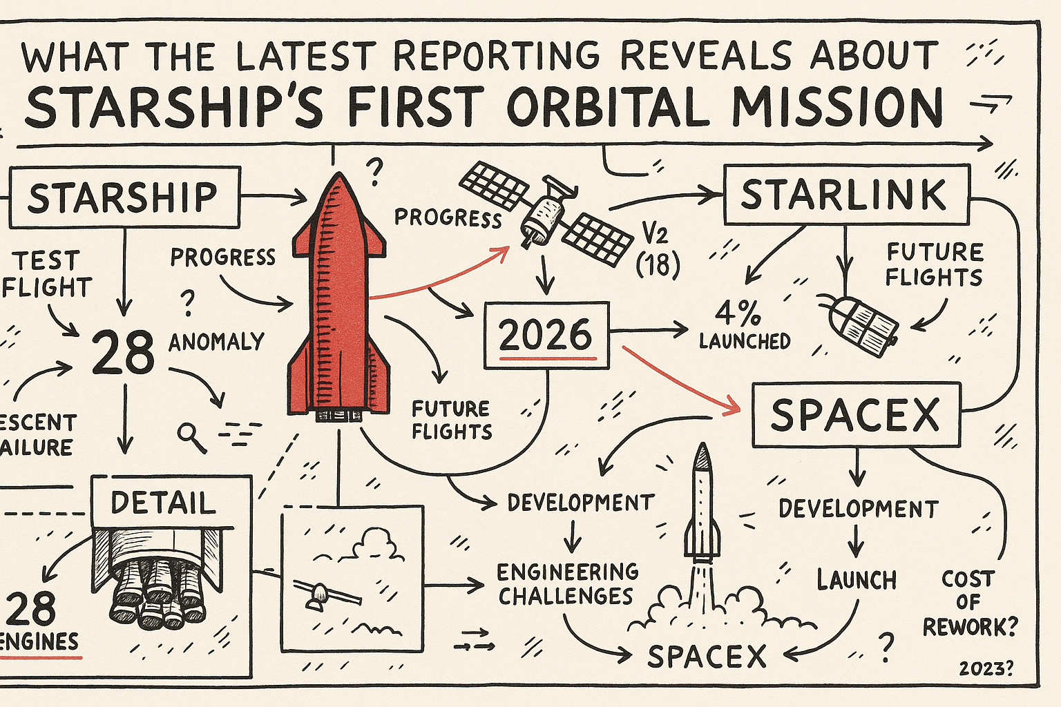 What the Latest Reporting Reveals About Starship’s First Orbital Mission