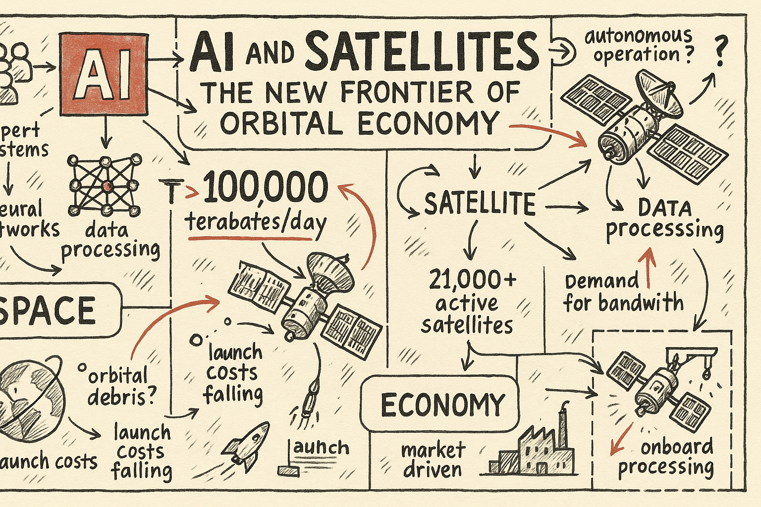 AI and Satellites: The New Frontier of Orbital Economy