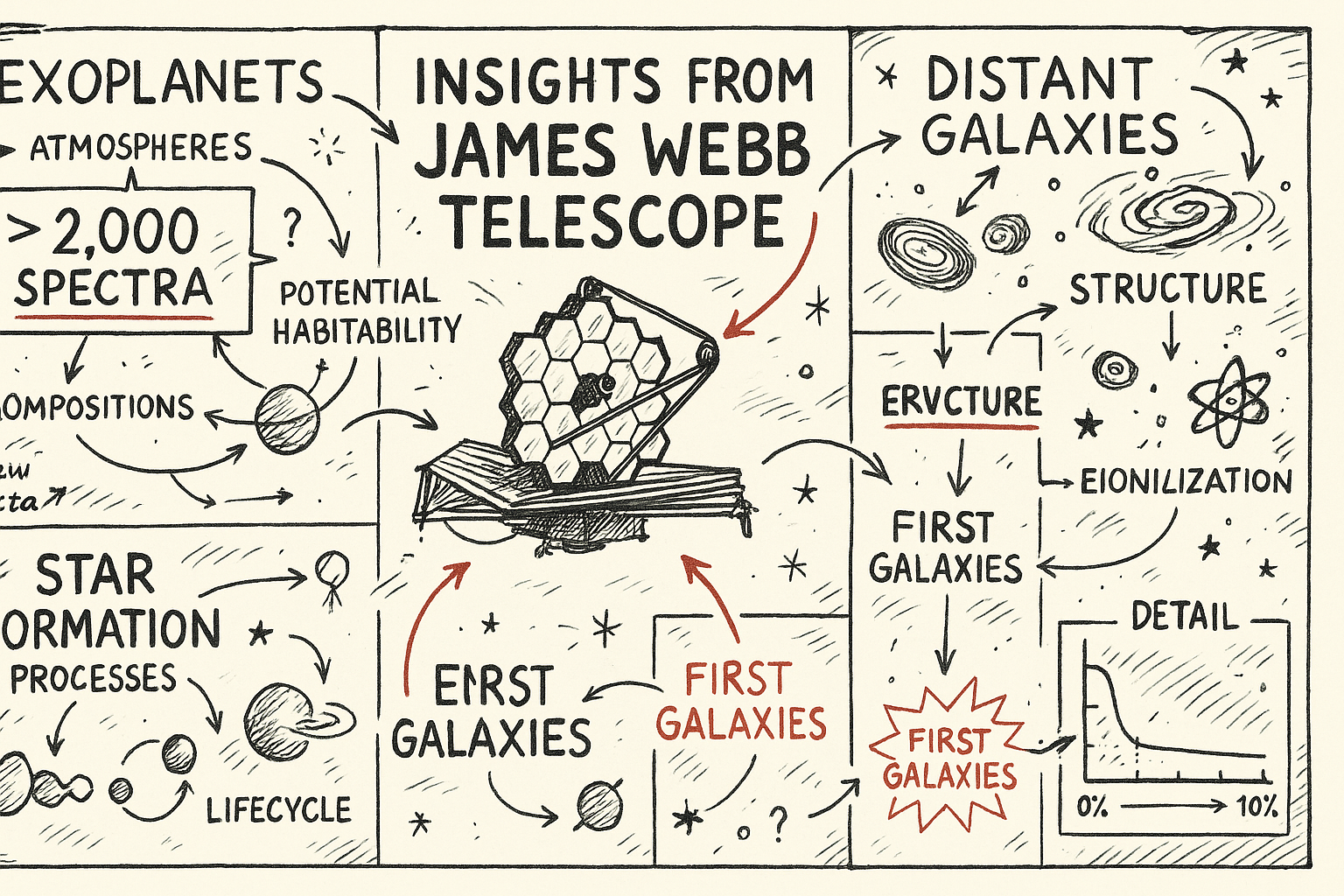 Insights from the James Webb Telescope