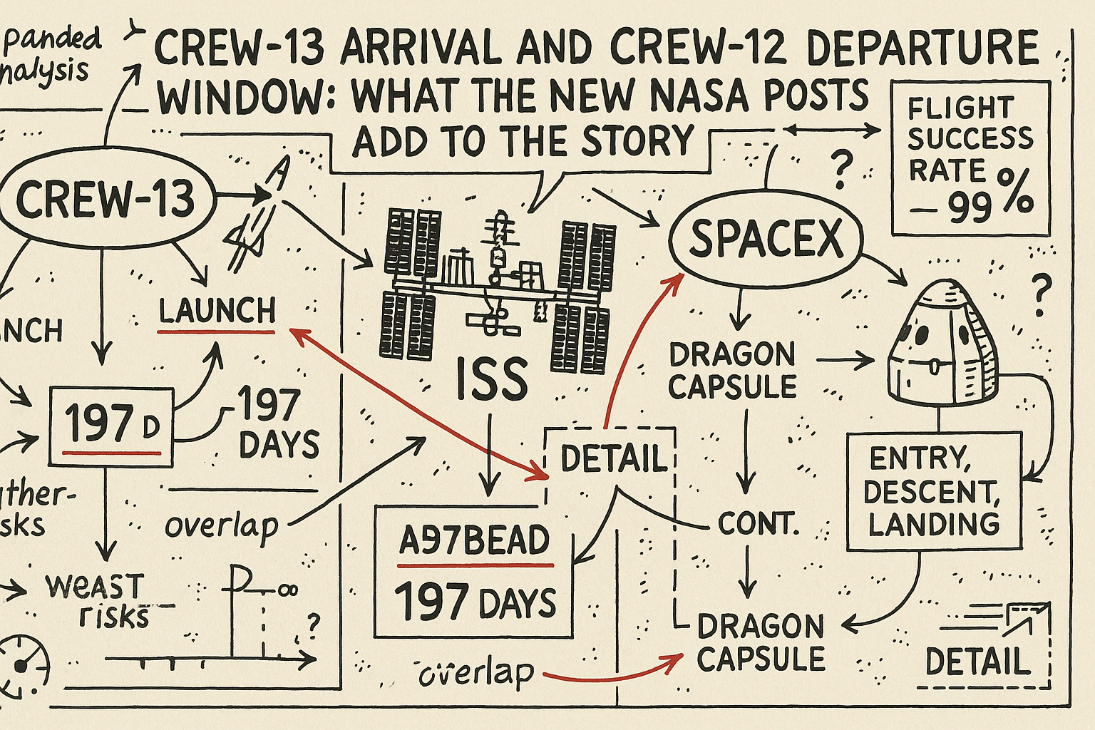 Crew-13 Arrival and Crew-12 Departure Window: What the New NASA Posts Add to the Story