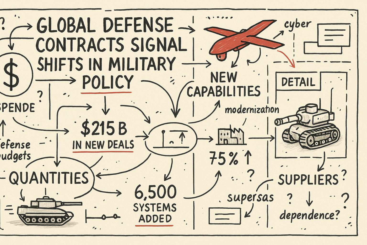 Global Defense Contracts Signal Shifts in Military Policy