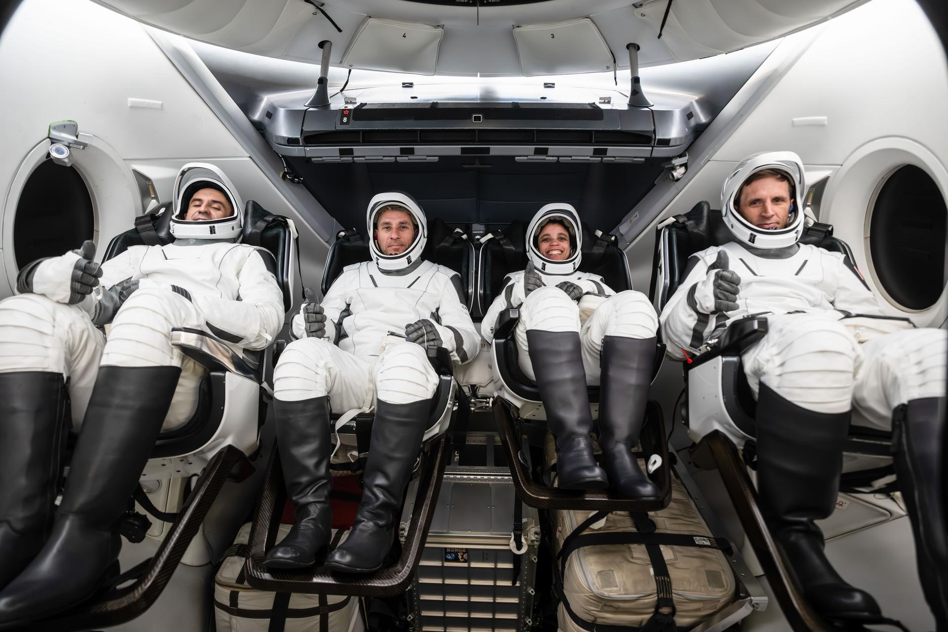 Crew-13 Arrival Expands ISS Population as Expedition 75 Balances Crew Swap, Health Research and Cargo Ops