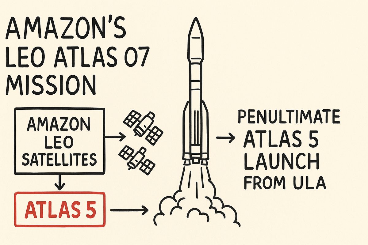 Amazon's Leo Atlas 07 Mission: Penultimate Atlas 5 Launch from ULA