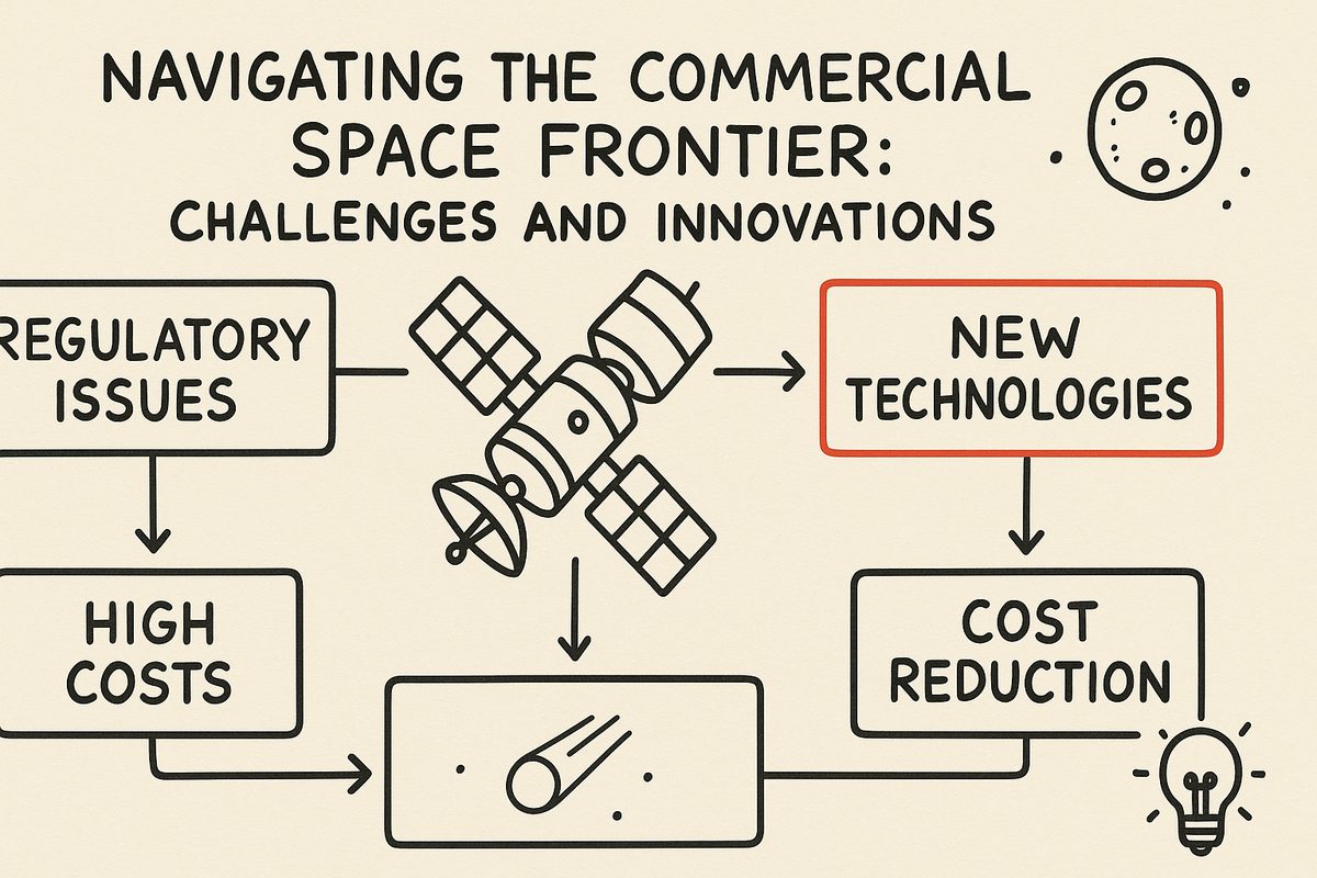 Navigating the Commercial Space Frontier: Challenges and Innovations