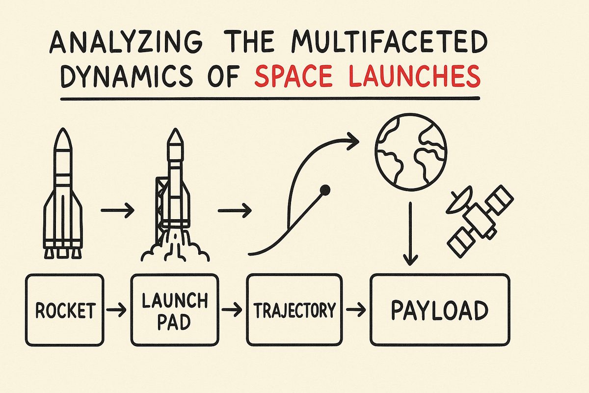 Analyzing the Multifaceted Dynamics of Space Launches