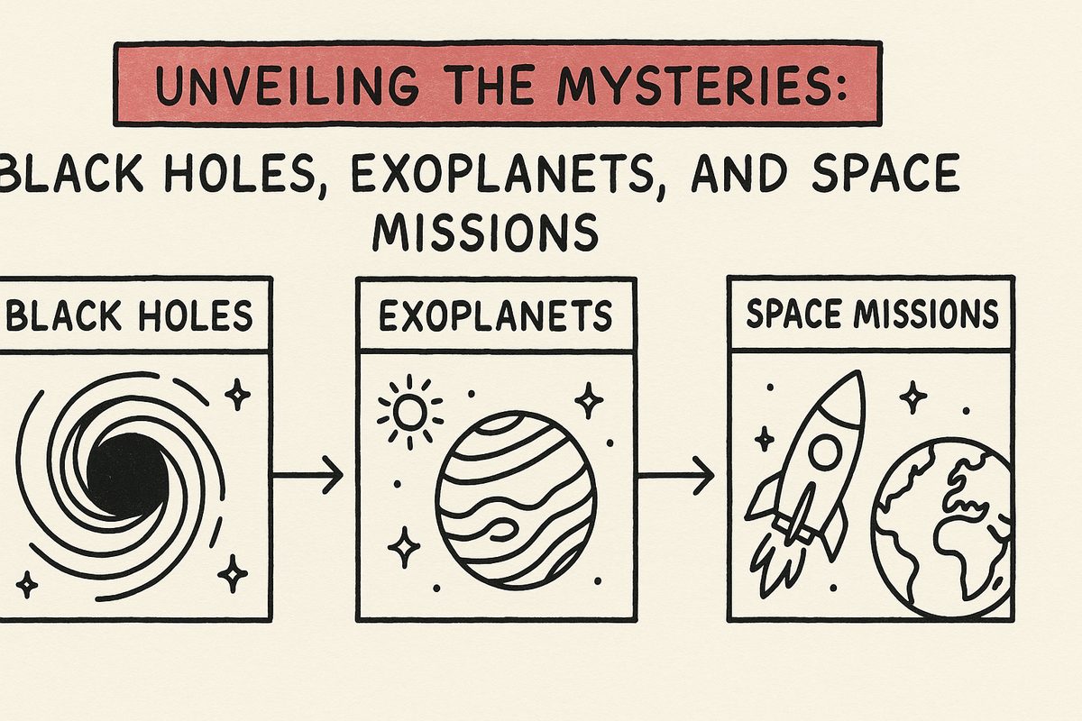 Unveiling the Mysteries: Black Holes, Exoplanets, and Space Missions