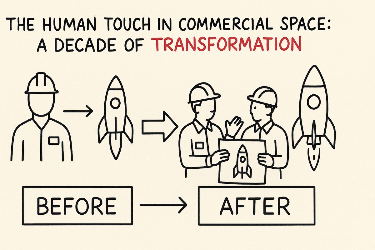 The Human Touch in Commercial Space: A Decade of Transformation