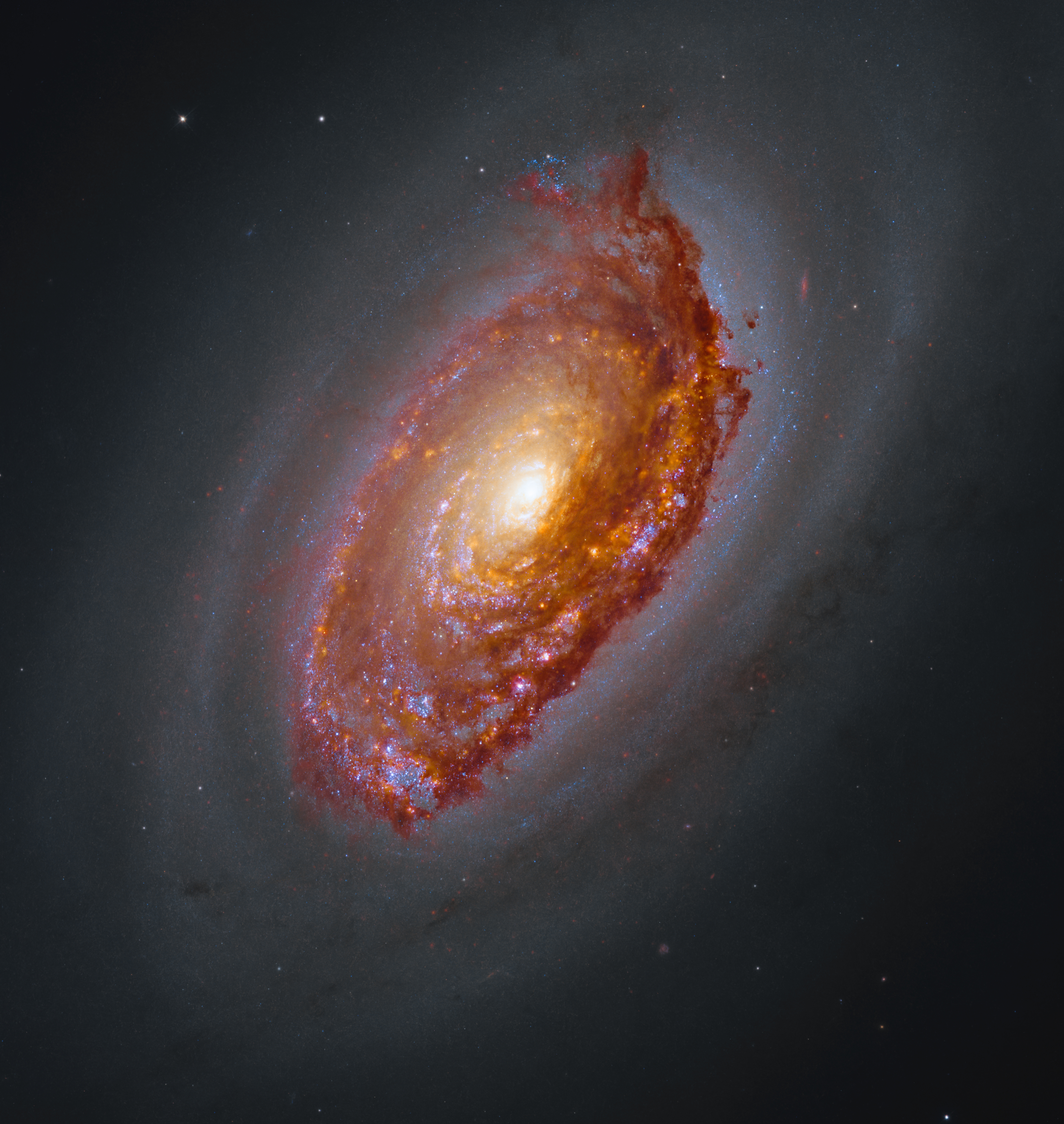 A Deeper Look into the Black Eye Galaxy with Hubble and Webb