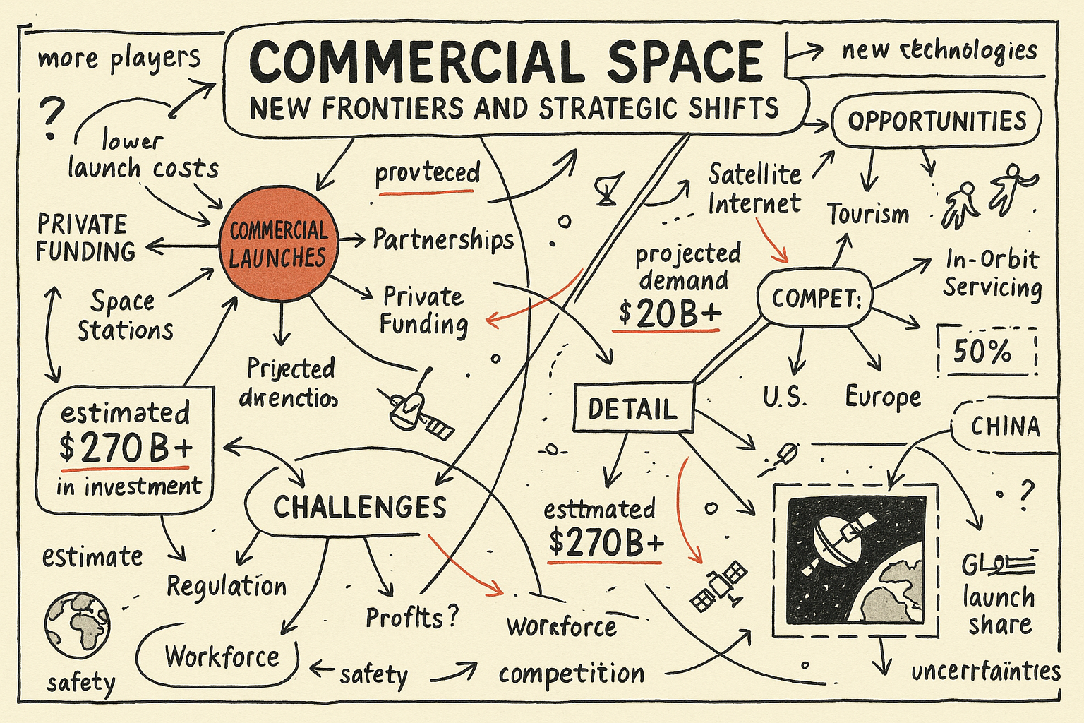 Commercial Space: New Frontiers and Strategic Shifts