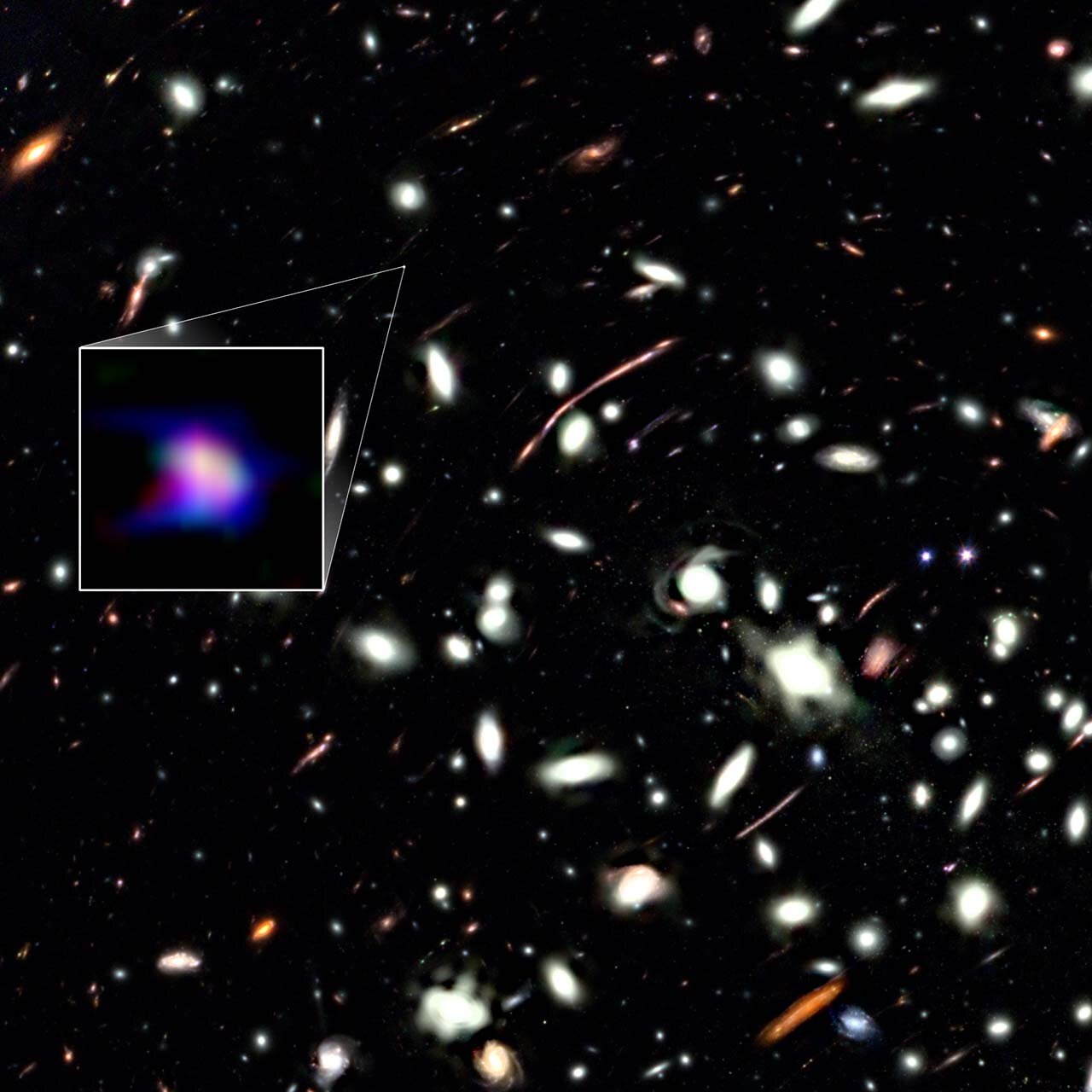 Ancient Galaxy LAP1-B Offers New Insights into the Universe's Early Chemical Composition