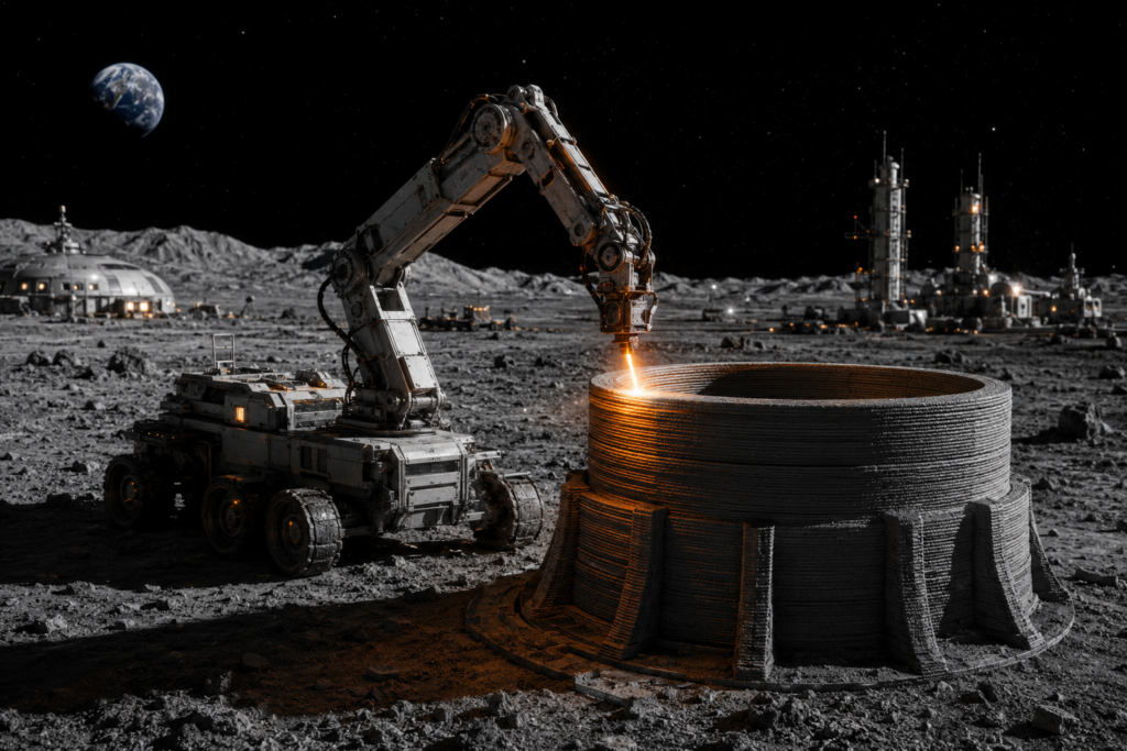 Lunar Forge's Ambitious Plans for Lunar Infrastructure Using Regolith