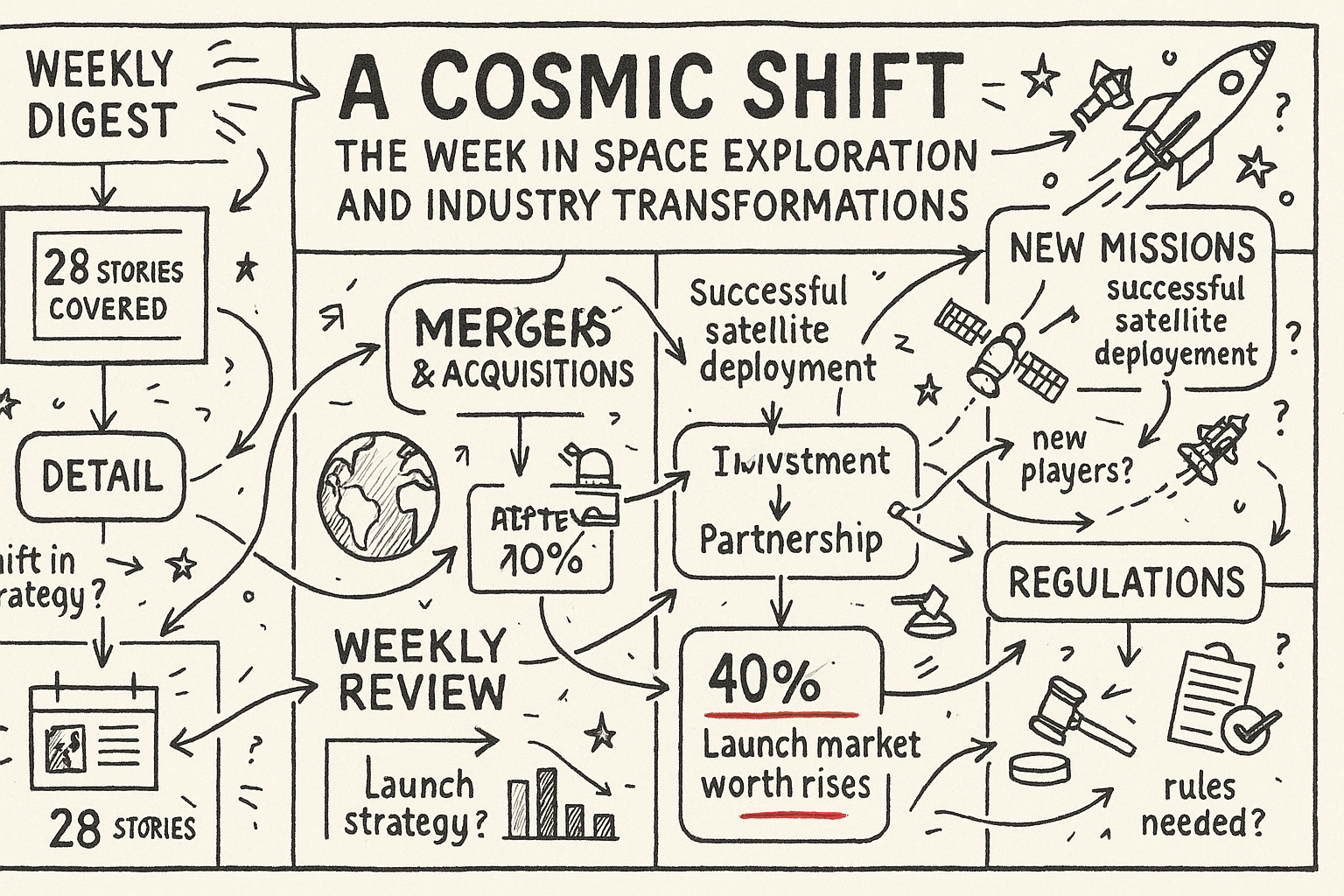 A Cosmic Shift: The Week in Space Exploration and Industry Transformations