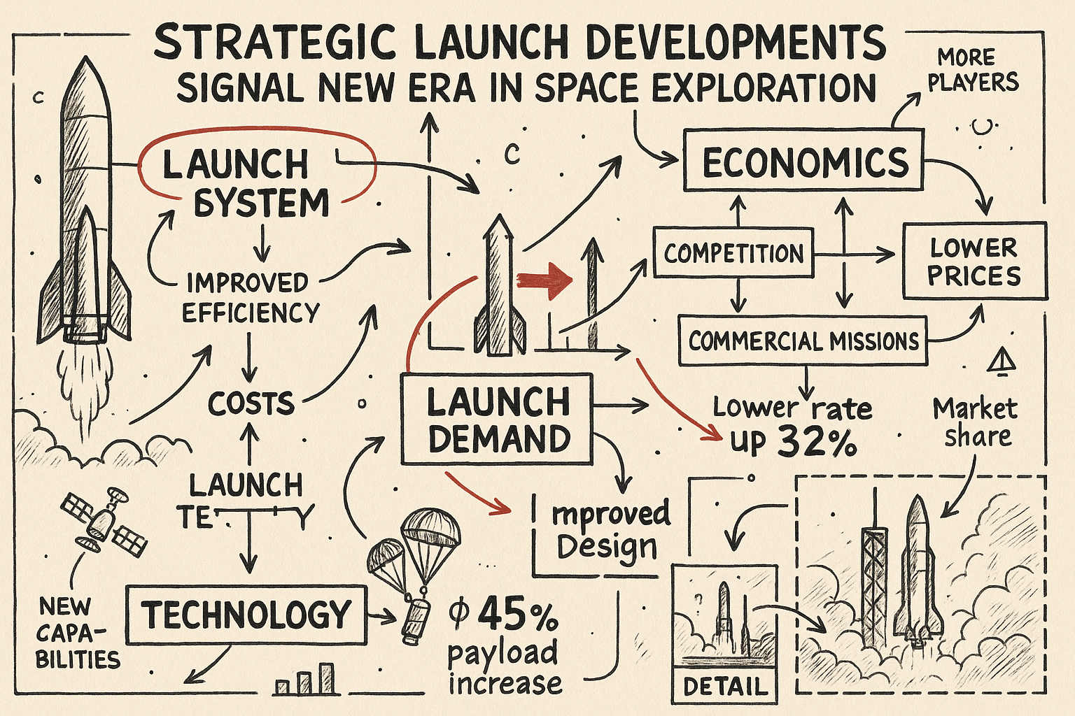 Strategic Launch Developments Signal New Era in Space Exploration