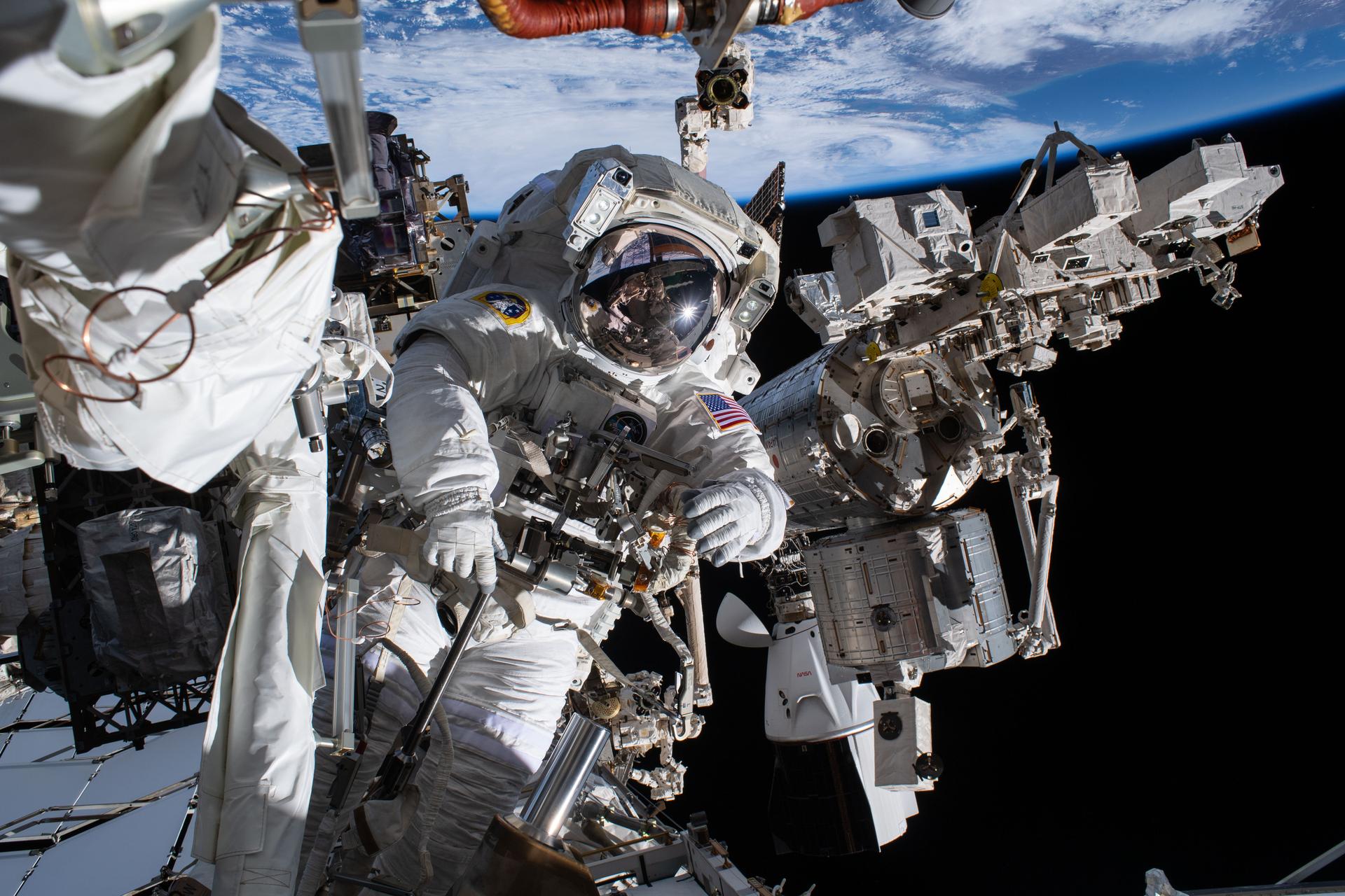 International Space Station Crew Balances Research, Maintenance, and Relaxation