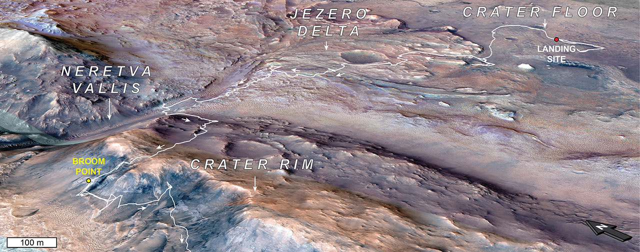 Perseverance Rover Unravels Ancient Martian Impact History