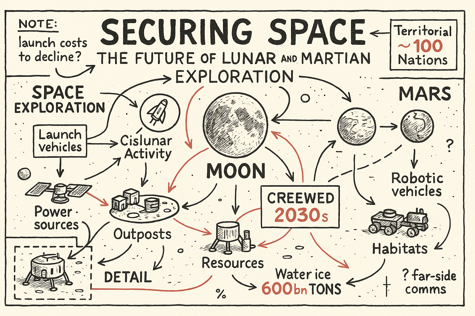 Securing Space: The Future of Lunar and Martian Exploration