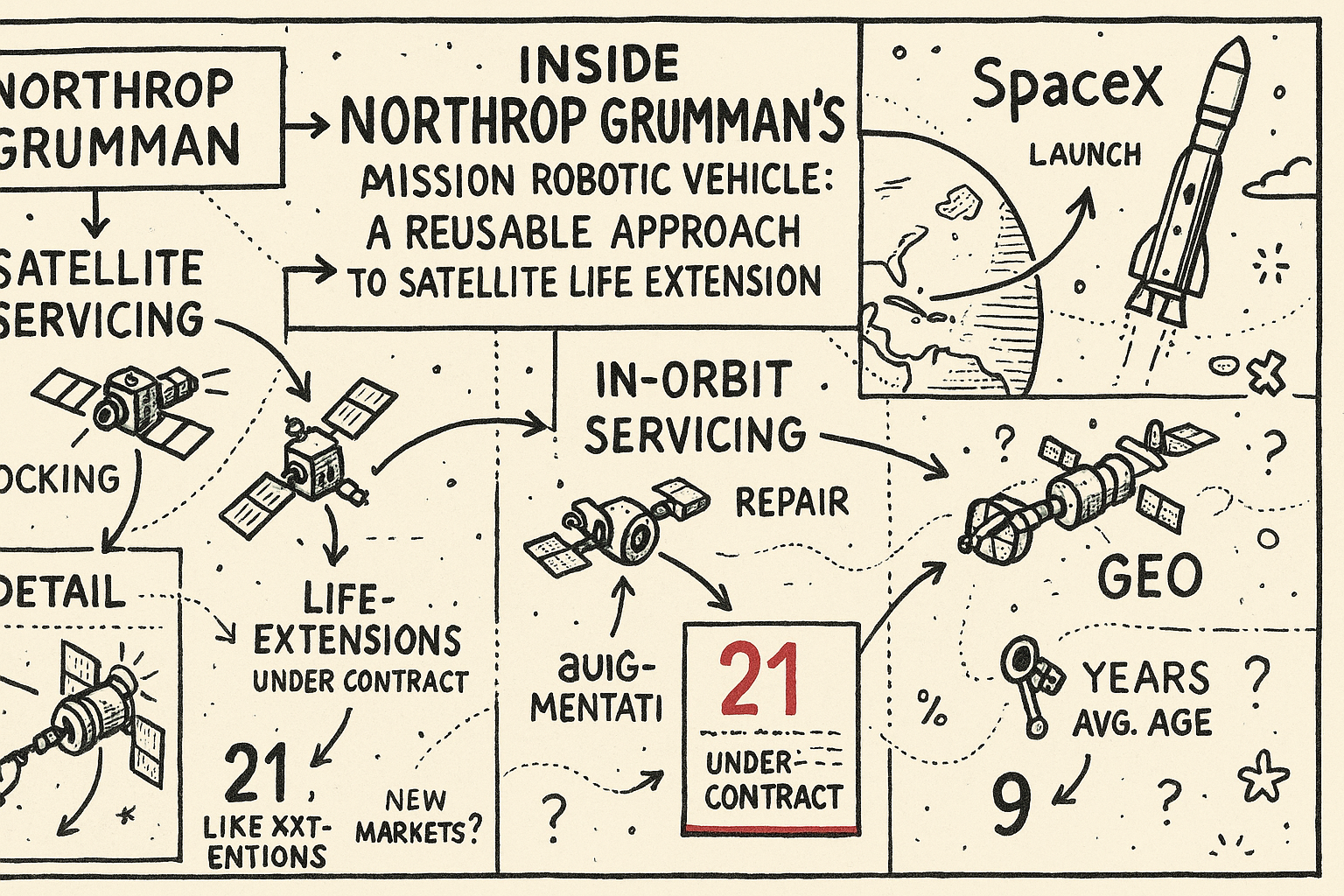 Inside Northrop Grumman's Mission Robotic Vehicle: A Reusable Approach to Satellite Life Extension
