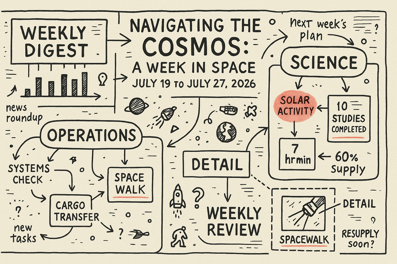 Navigating the Cosmos: A Week in Space - July 19 to July 27, 2026