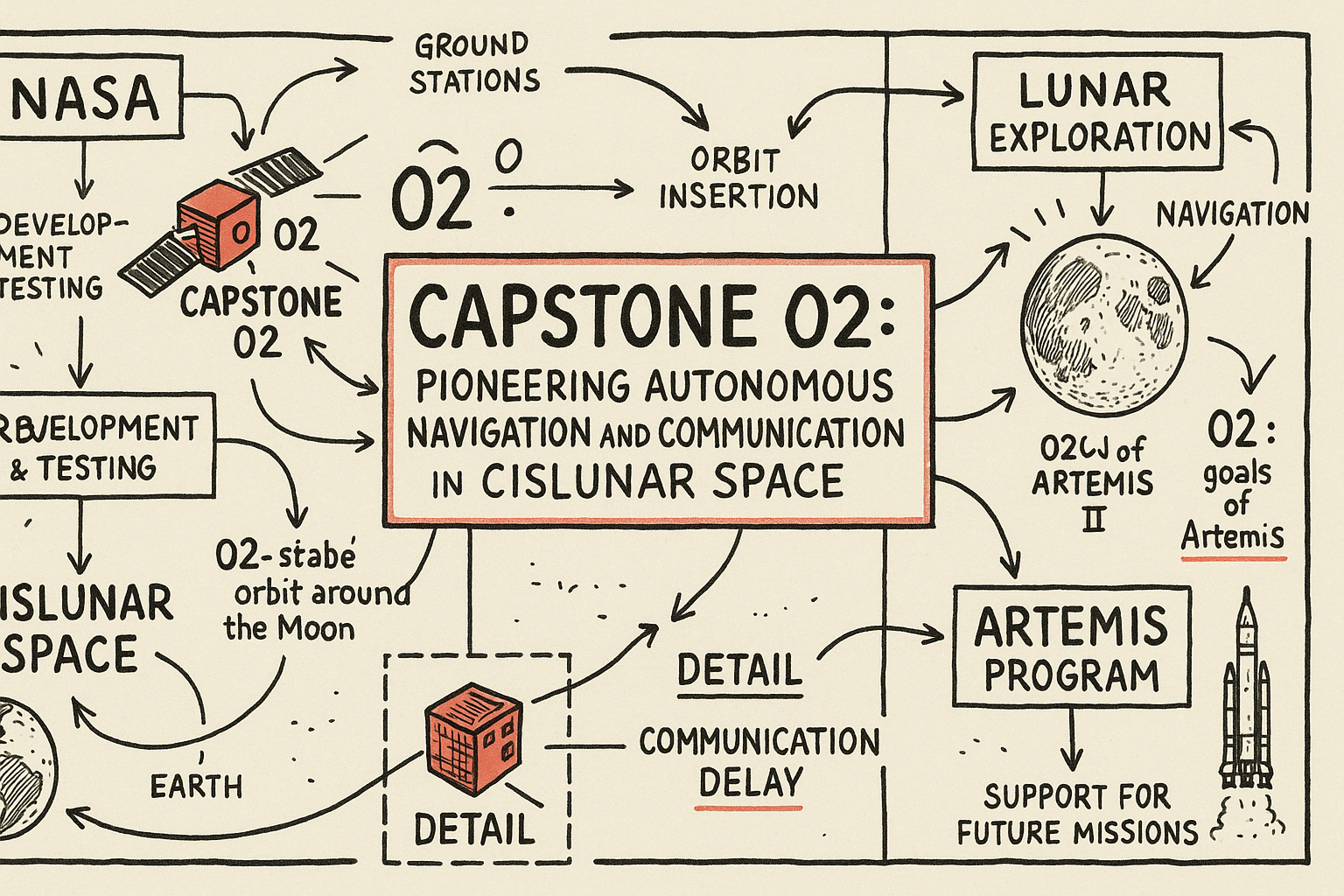 CAPSTONE 02: Pioneering Autonomous Navigation and Communication in Cislunar Space