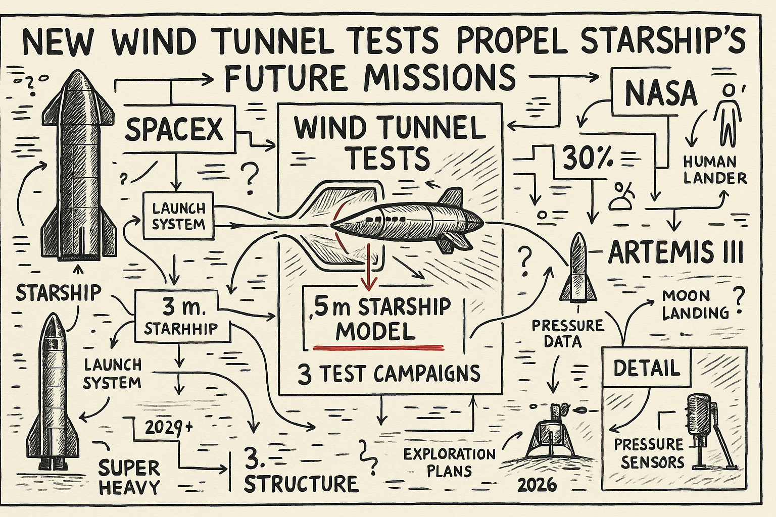New Wind Tunnel Tests Propel Starship's Future Missions