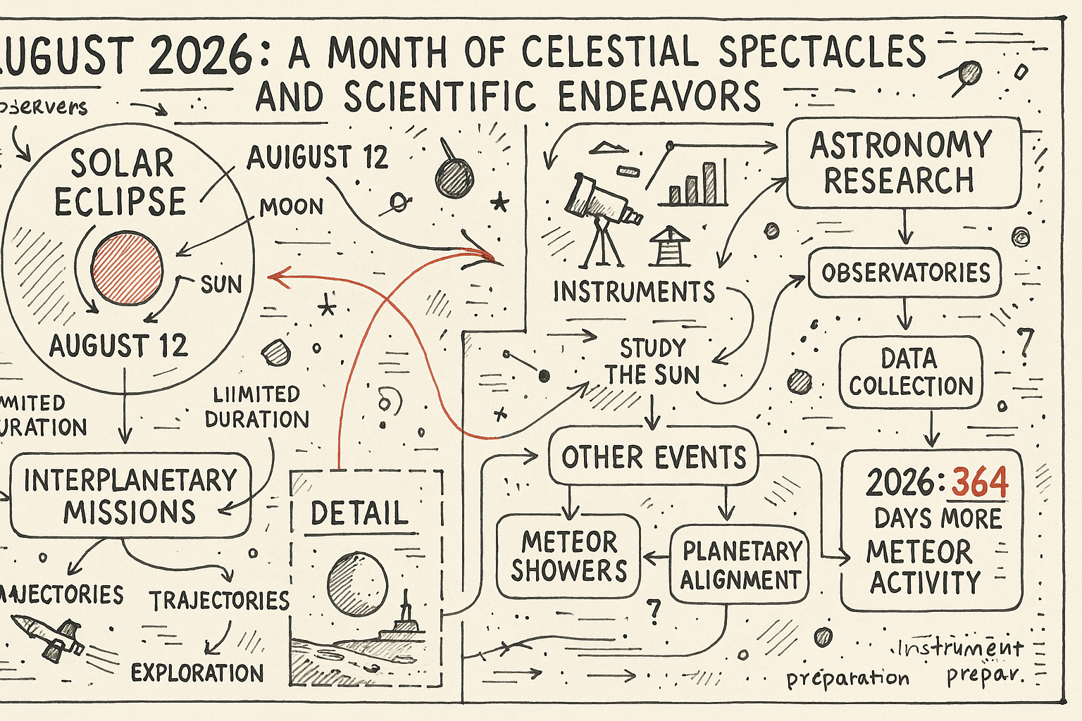 August 2026: A Month of Celestial Spectacles and Scientific Endeavors