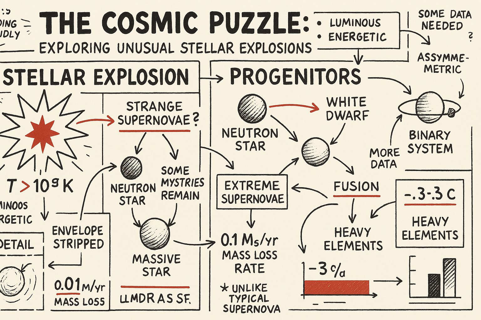 The Cosmic Puzzle: Exploring Unusual Stellar Explosions