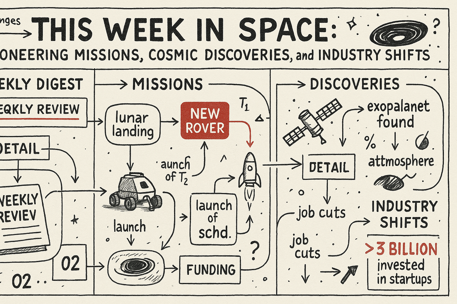 This Week in Space: Pioneering Missions, Cosmic Discoveries, and Industry Shifts