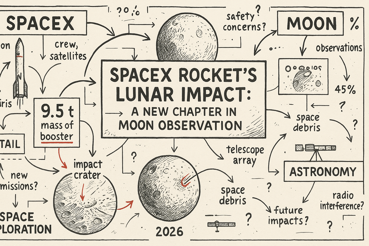 SpaceX Rocket's Lunar Impact: A New Chapter in Moon Observation