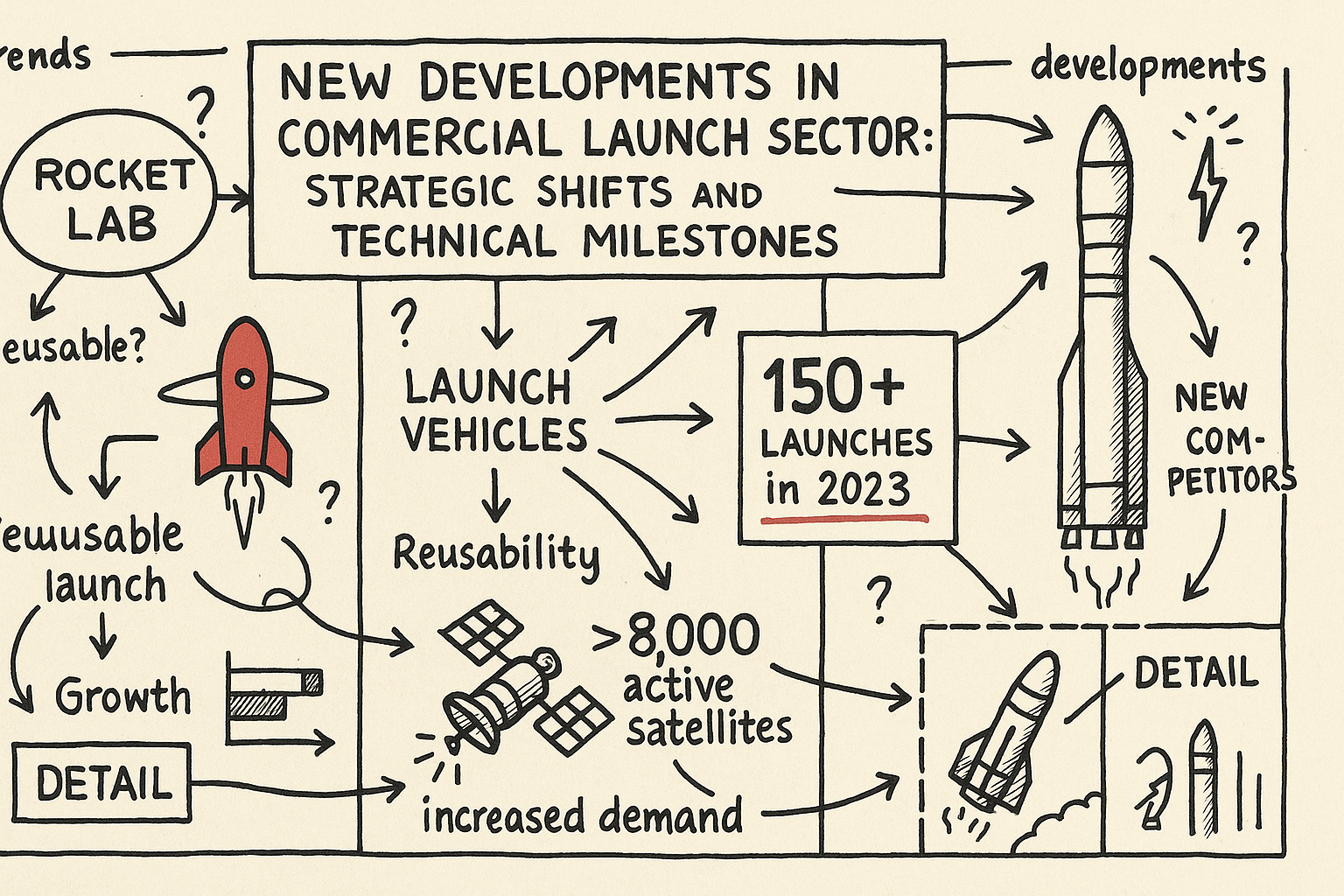 New Developments in Commercial Launch Sector: Strategic Shifts and Technical Milestones