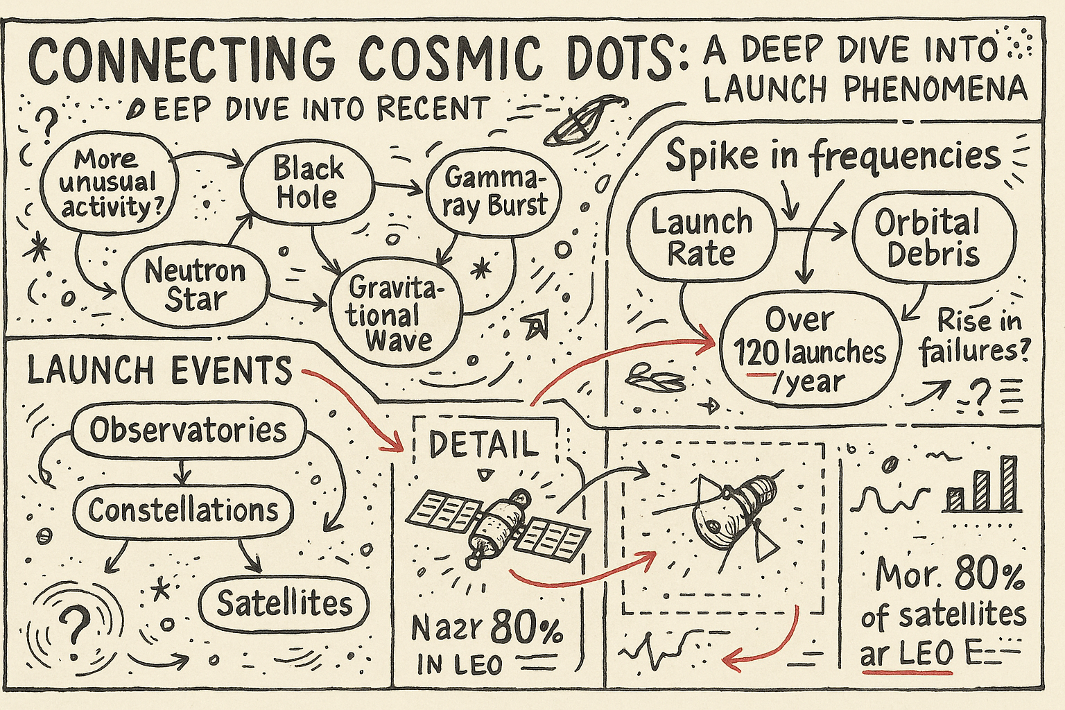 Connecting Cosmic Dots: A Deep Dive into Recent Launch Phenomena