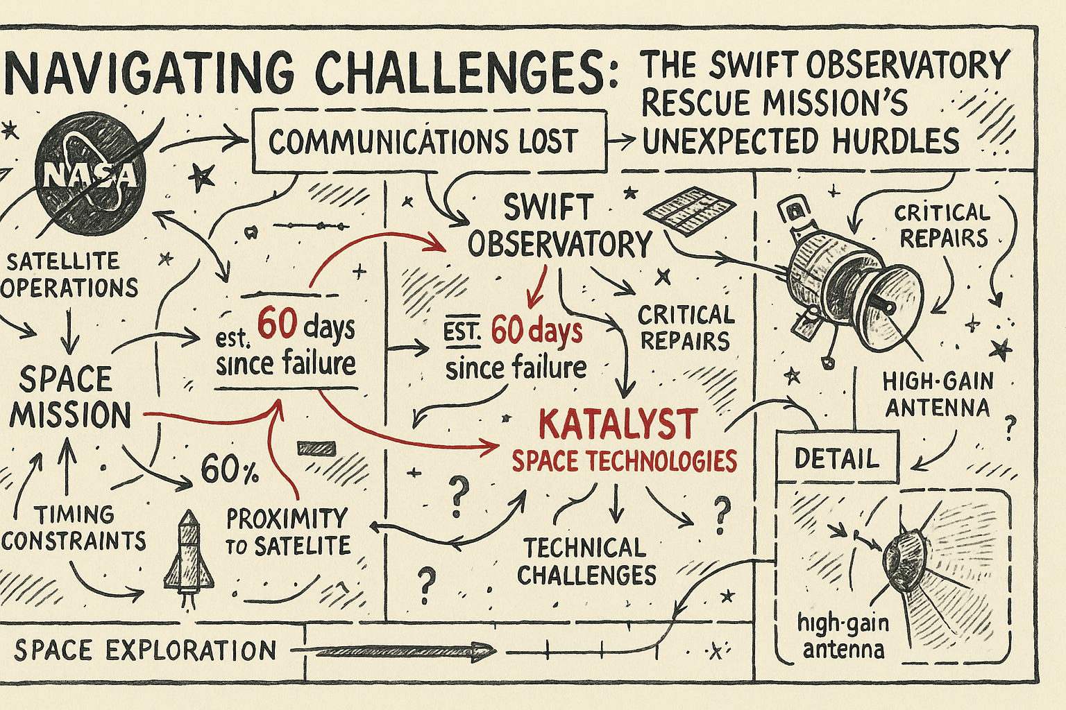Katalyst's Link Tumbles Out of Control on NASA's First Private Rescue