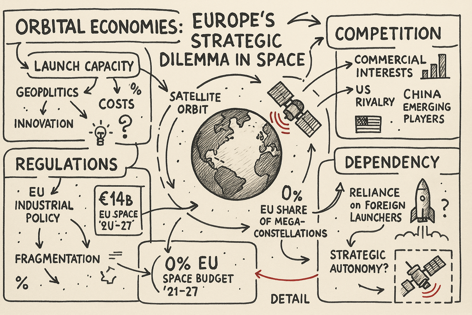 Orbital Economies: Europe's Strategic Dilemma in Space