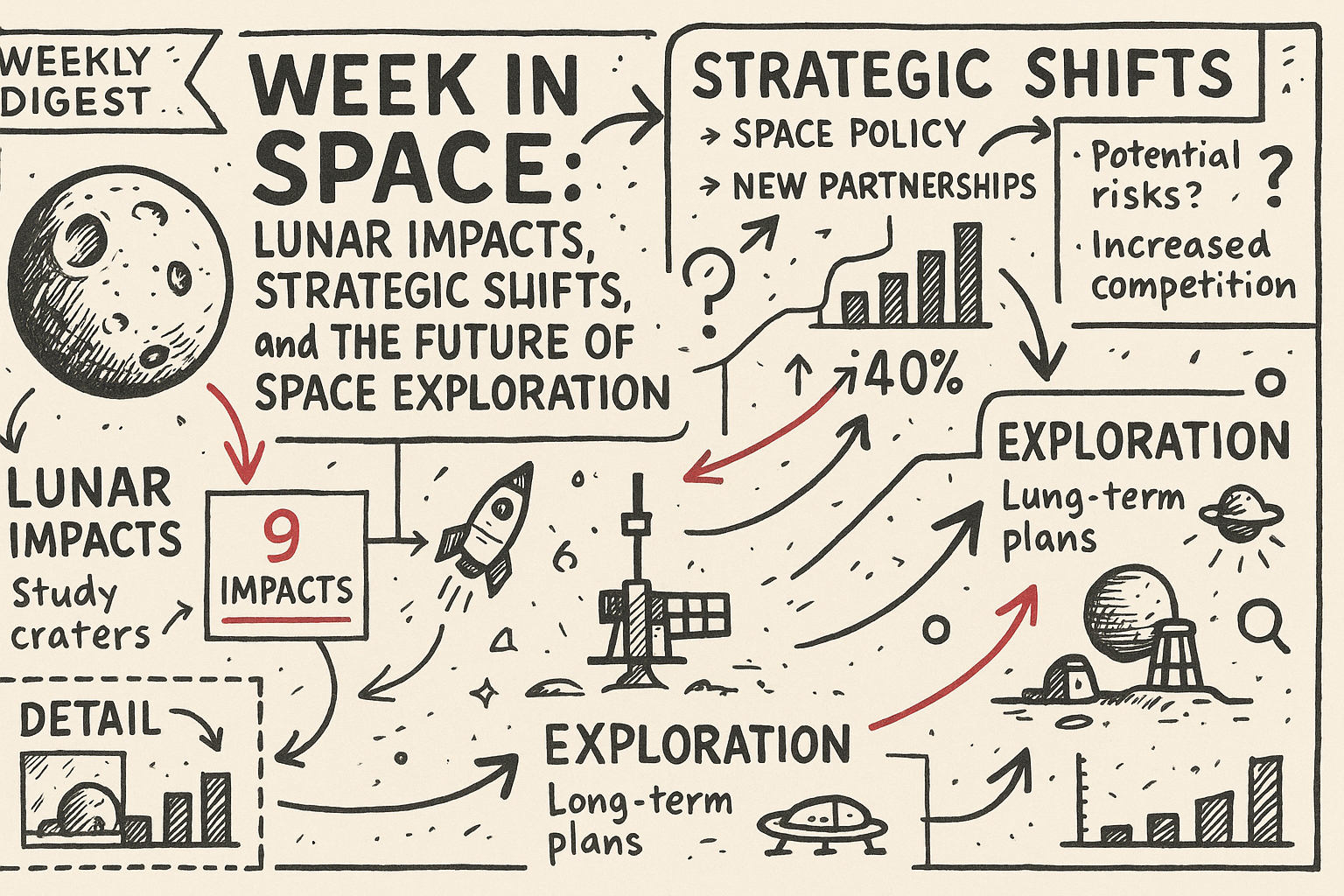 Week in Space: Lunar Impacts, Strategic Shifts, and the Future of Space Exploration