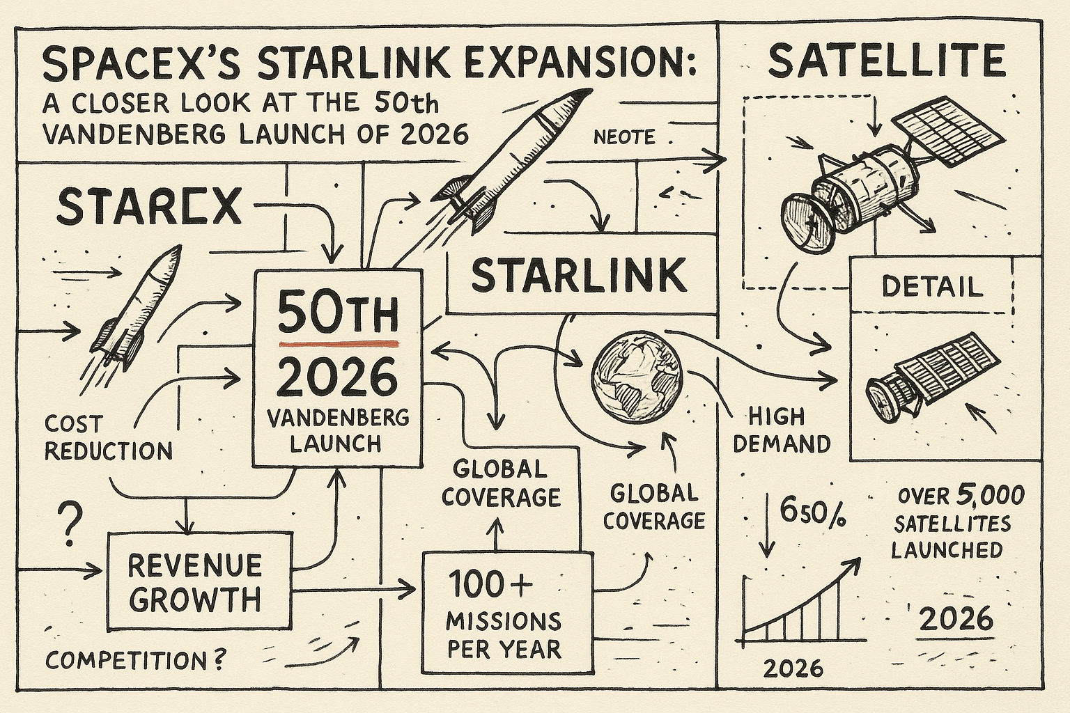 SpaceX's Starlink Expansion: A Closer Look at the 50th Vandenberg Launch of 2026