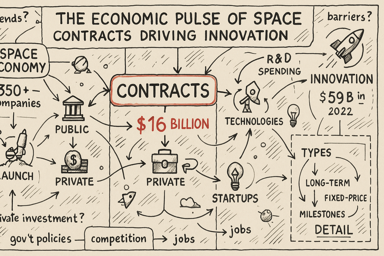 The Economic Pulse of Space: Contracts Driving Innovation