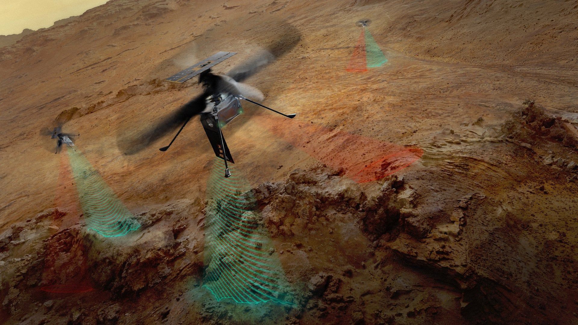 NASA's SkyFall Helicopters: A New Frontier in Martian Water Detection