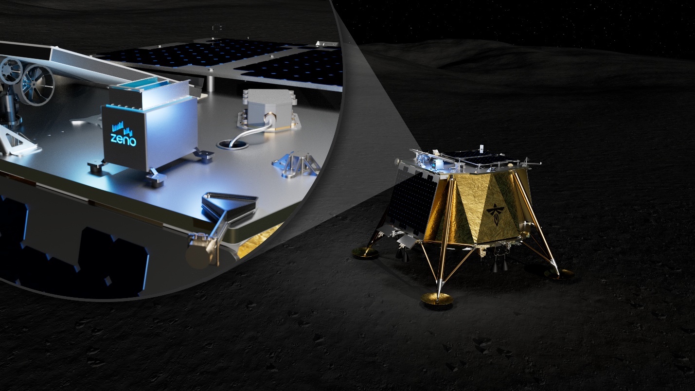 Firefly Aerospace and Zeno Power Pave the Way for Lunar Night Survival with Radioisotope Heating Unit