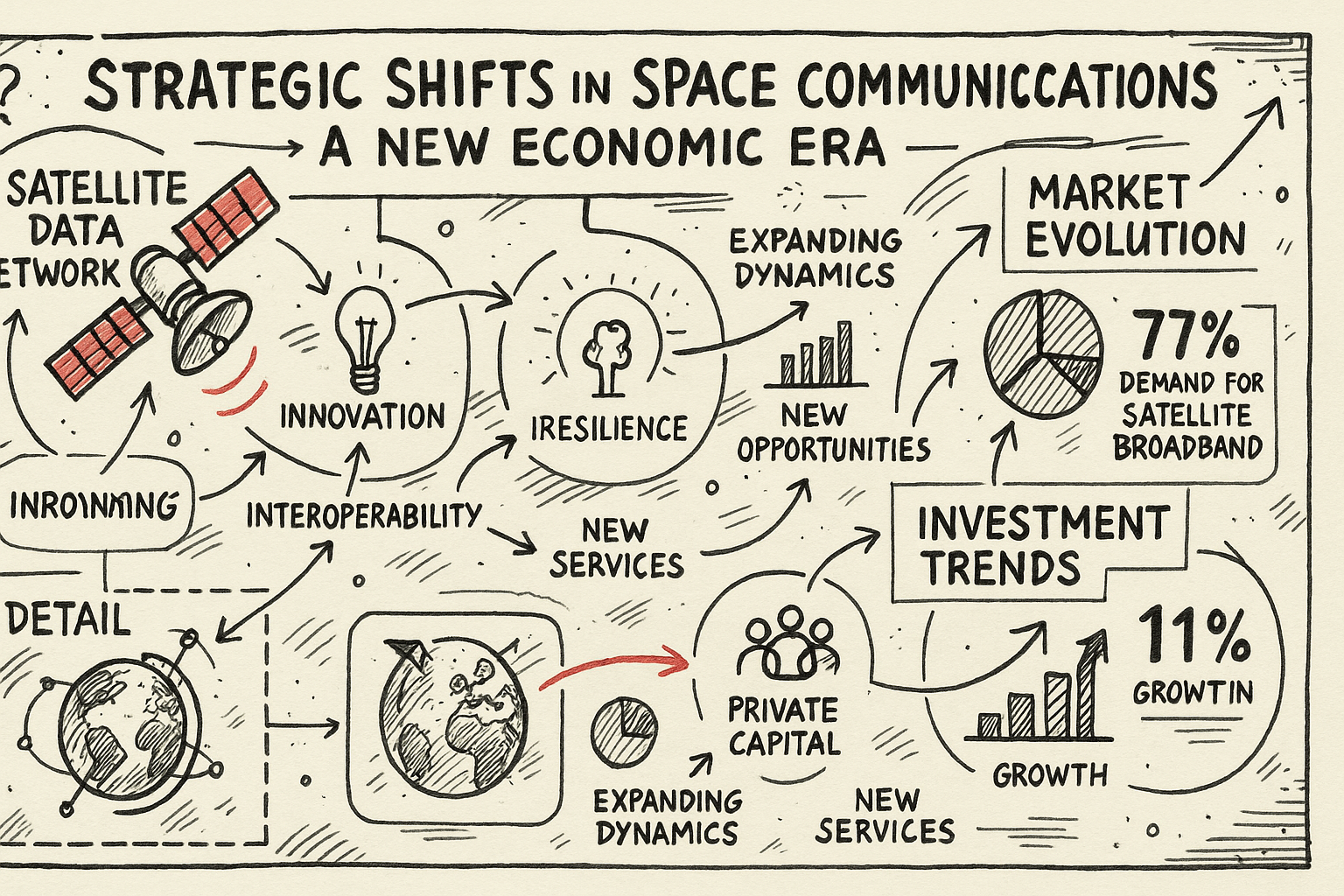 Strategic Shifts in Space Communications: A New Economic Era