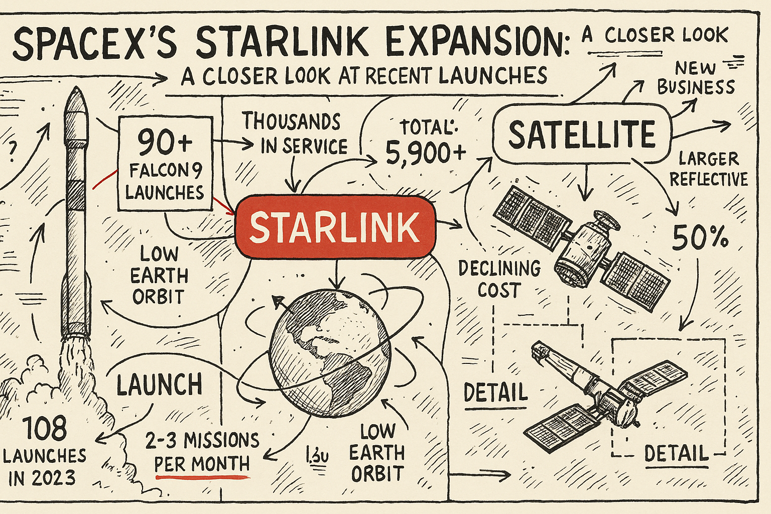 SpaceX Adds Another Starlink Batch in an August 21 Falcon 9 Launch
