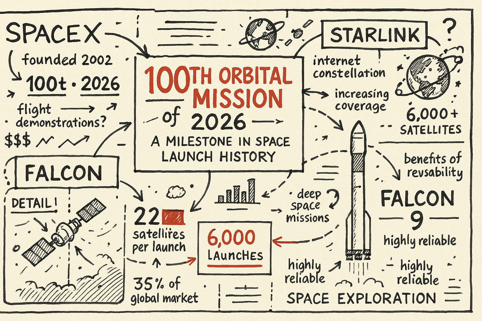 SpaceX's 100th Orbital Mission of 2026: A Milestone in Space Launch History