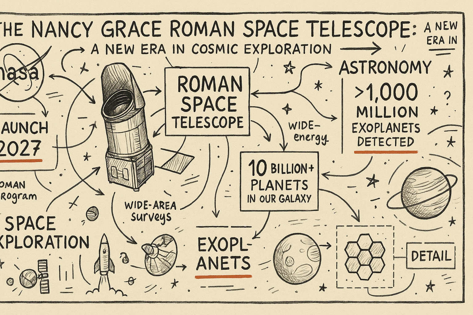Roman's 18 4K Detectors Will Build a 3D Map of the Milky Way