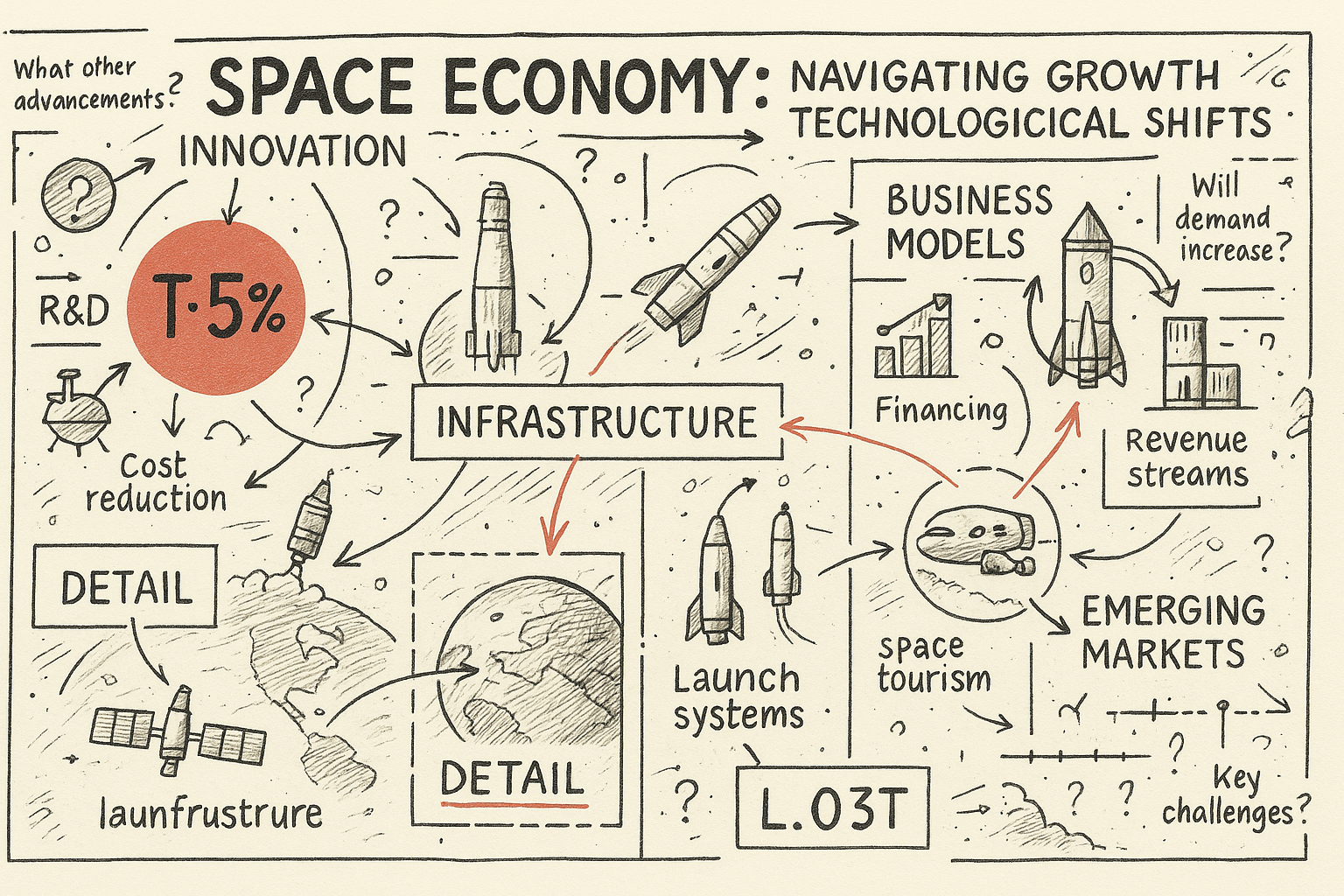 Space Economy: Navigating Growth Amidst Technological Shifts