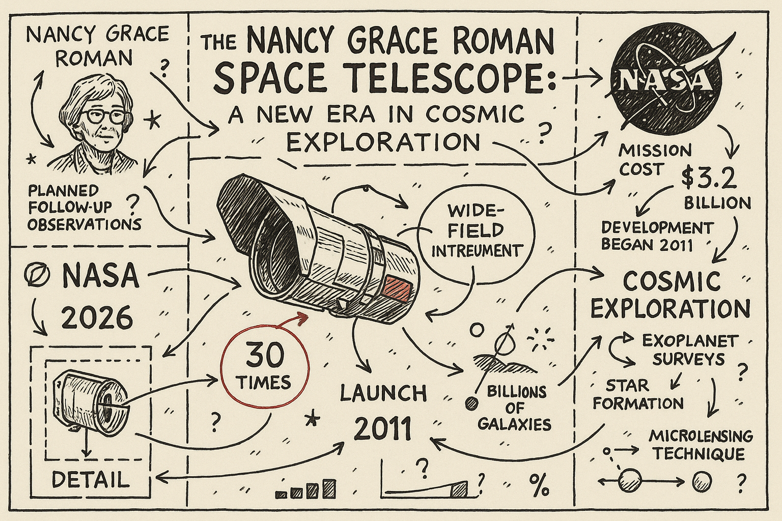 Roman Matches Hubble's Mirror With 100 Times the Field of View