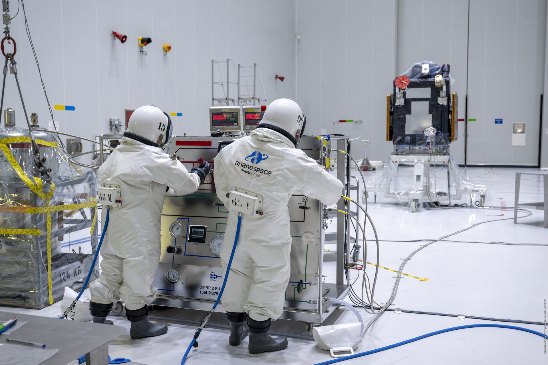 ESA fuels FLEX satellite ahead of 15 September Vega‑C launch to map photosynthesis from space