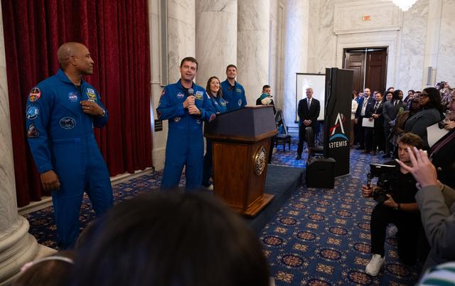 Artemis II Crew Engages Congress as Mission Plans Progress