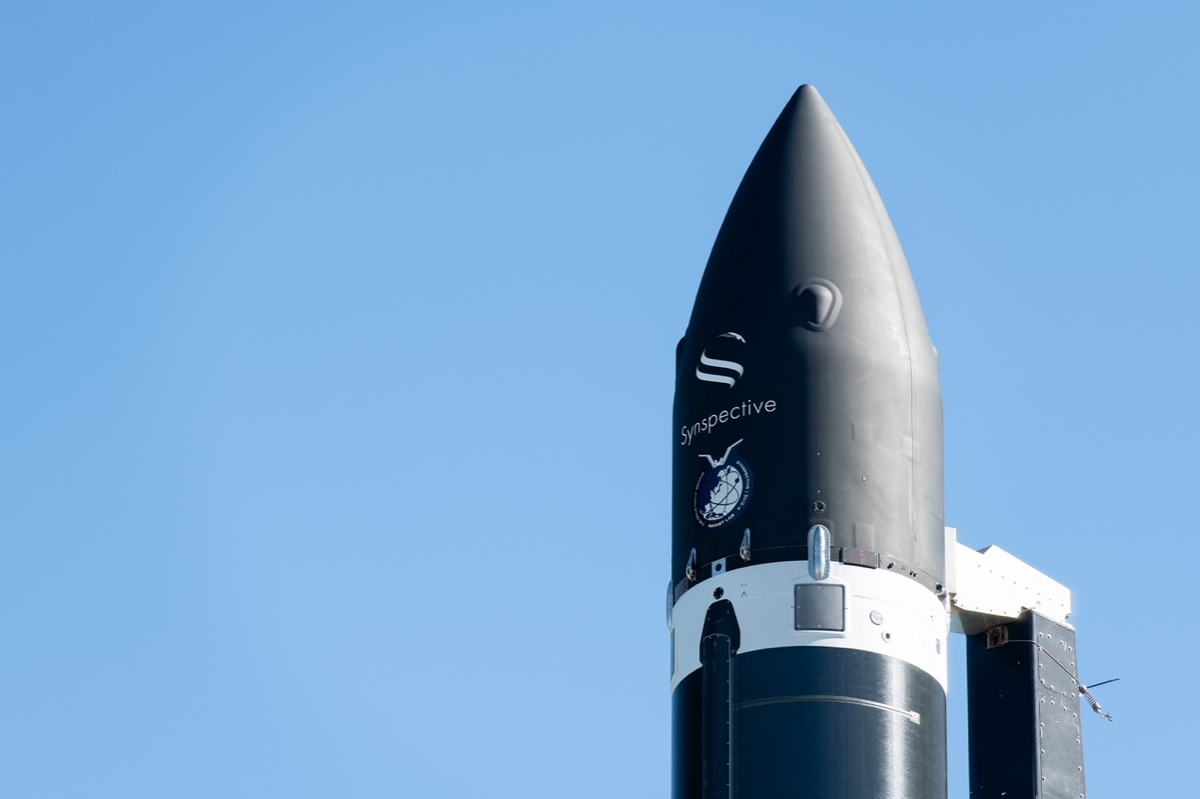 Rocket Lab launches Synspective's 11th StriX SAR satellite to 575 km orbit