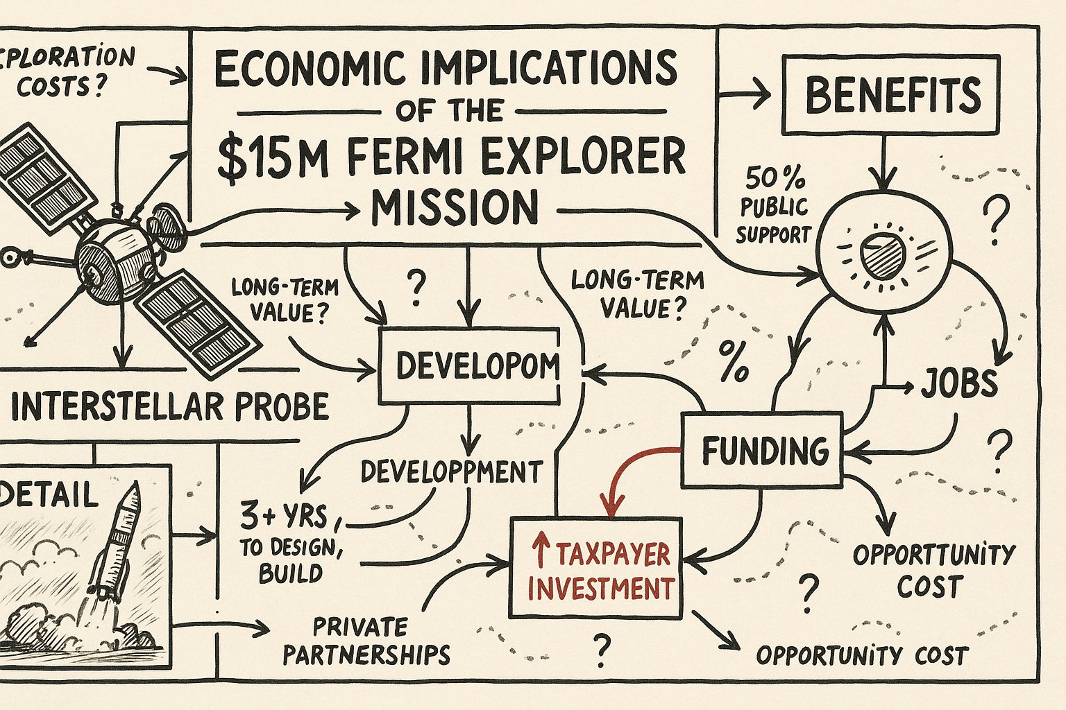 Economic Implications of the $15M Fermi Explorer Mission