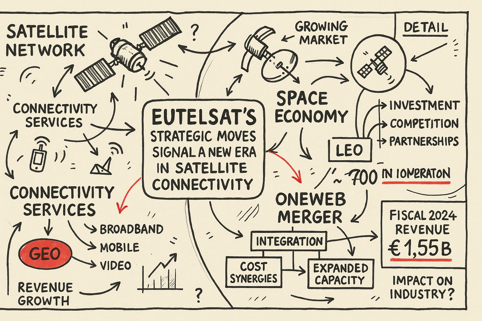 Eutelsat's Strategic Moves Signal a New Era in Satellite Connectivity
