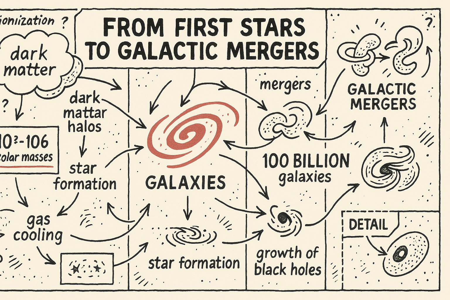From First Stars to Galactic Mergers